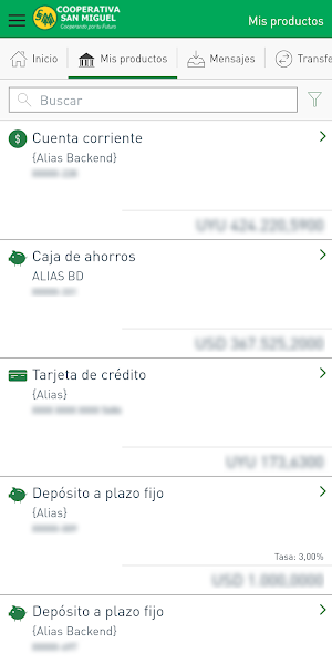 Cooperativa San Miguel, Inc. Screenshot 2