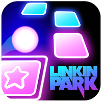 Linkin Park Tiles Hop Ball - Neon EDM Rush