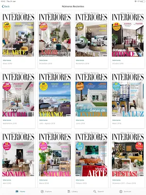 REVISTA INTERIORES Screenshot 1