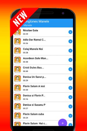 Manele Ringtones For Mobile Screenshot 2