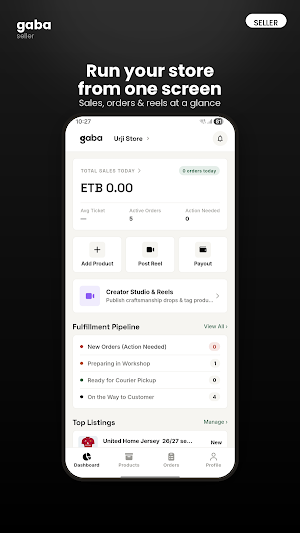 Gaba Seller Screenshot 0