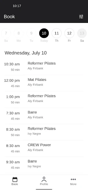 Crew Pilates Co Screenshot 1