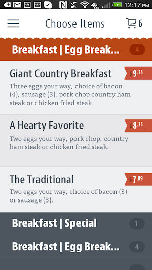Calico County Restaurant Screenshot 2