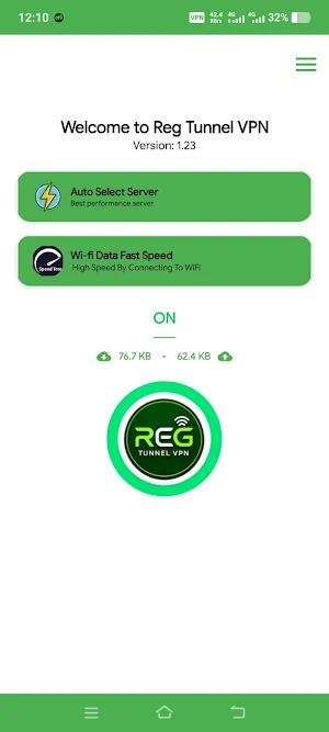 Reg Tunnel VPN Screenshot 2