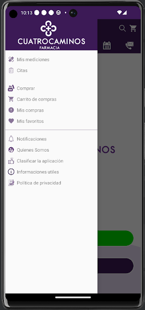 Farmacia Cuatro Caminos Screenshot 1