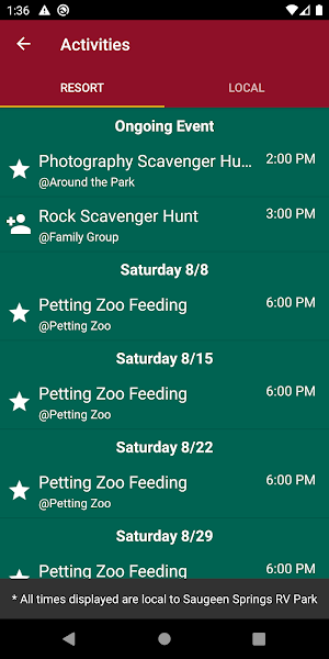 Saugeen Springs RV Park Screenshot 2