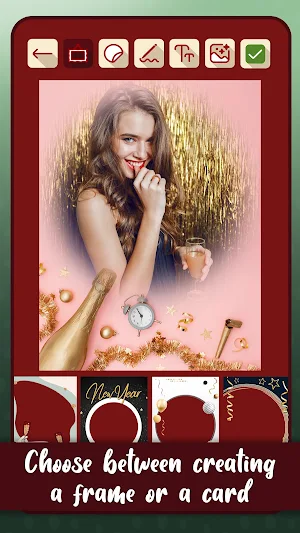 Christmas editor – xmas frames Screenshot 2