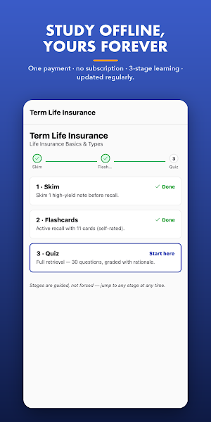 Life & Health Insurance Prep Screenshot 2