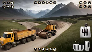 Construction Loader Dump Truck Screenshot 1