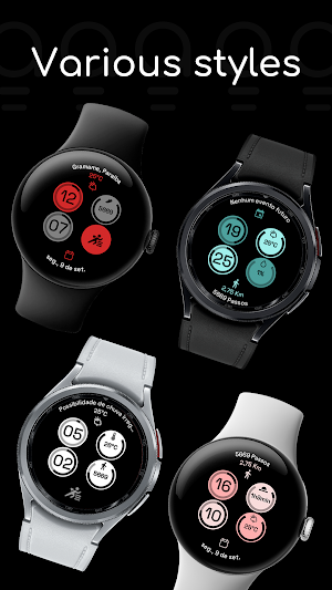AD Circles - Watch Face Screenshot 2