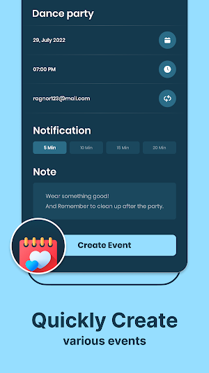 Countdown calendar widget Screenshot 3