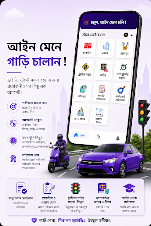 RTO Exam Bengali: Licence Test Screenshot 0