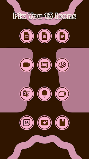 Pix You 13 Pink Icons Screenshot 1