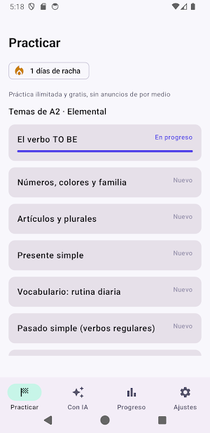 InglesIA: English with AI Screenshot 3