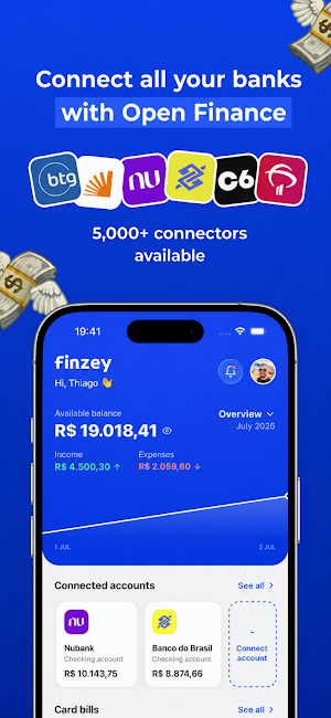 Finzey: Money Manager Screenshot 1