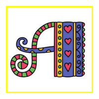 Alphabet Coloring doodle