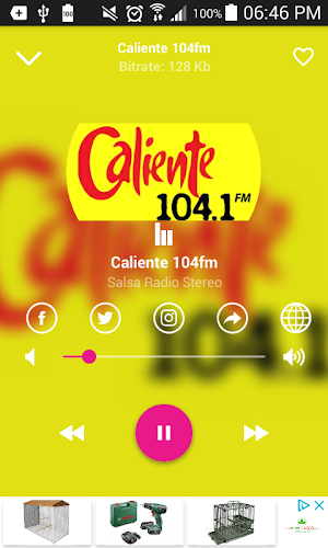 Salsa Radio Stereo Screenshot 1