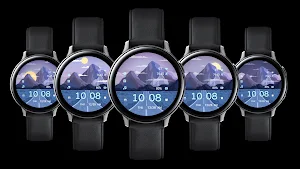 ZKin Watch Mountain Moon Mist Screenshot 0