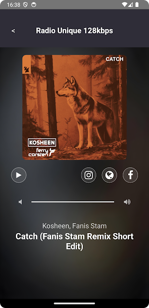 Radio Unique Screenshot 1