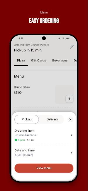 Bruno's Pizzeria IN Screenshot 2