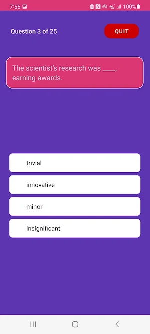 English Past Questions Answers Screenshot 0
