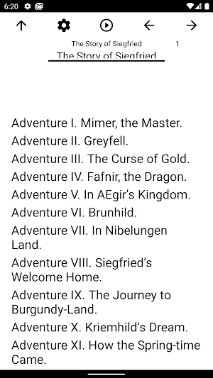 Book, The Story of Siegfried Screenshot 0