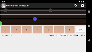 NDM - Violin (Learning to read musical notation) Screenshot 0