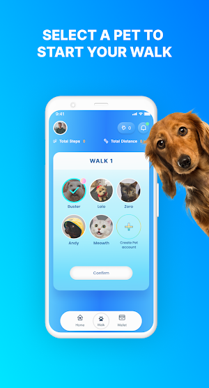 PAWPULAR-Walk to Earn Rewards Screenshot 1