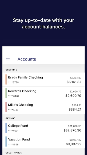 HPCU Mobile Banking Screenshot 3