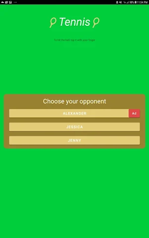 Tennis Screenshot 0