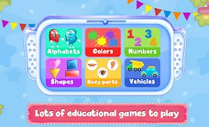 Learn & Play Kids Computer: Basic Education Fun Screenshot 1