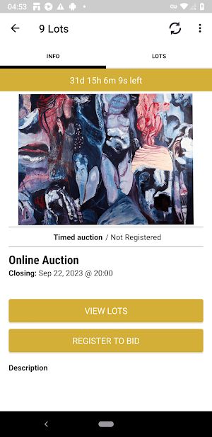 Bont Huijs Auctions Screenshot 1