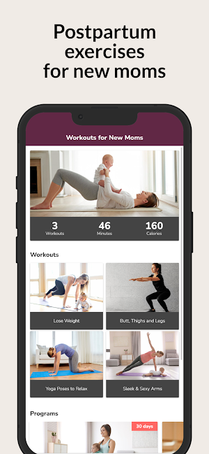 Exercises For Moms To Get Fit Screenshot 0