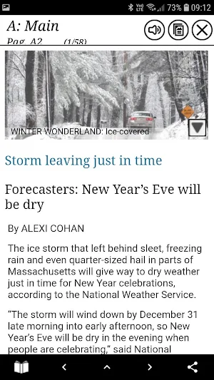 Boston Herald E-Edition Screenshot 1