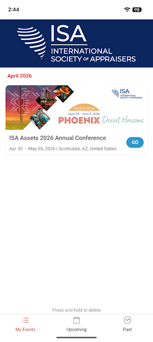 ISA Assets Conference Screenshot 0