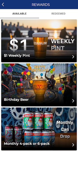Chainline Brewing Company Screenshot 2