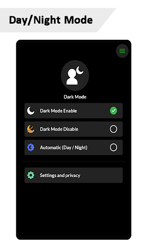 Dark Mode - Toggle for Night Mode Screenshot 3