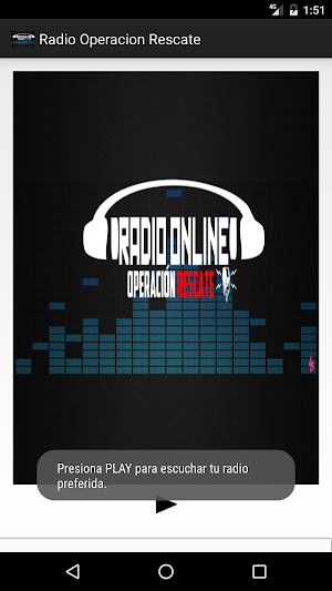 Radio Operacion Rescate Screenshot 0