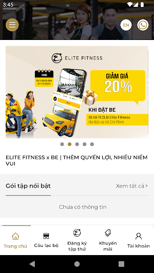 Elite Fitness Screenshot 2