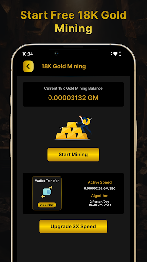 Gold 24K - Digital Gold Mining Screenshot 2