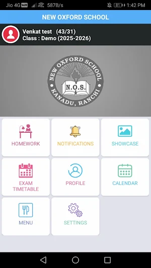 N. OXFORD SCHOOL Screenshot 1