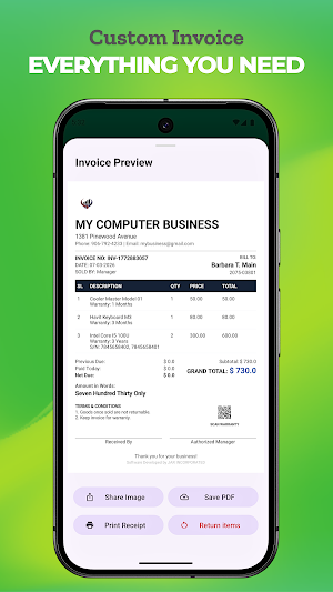 Retail Plus: Business Manager Screenshot 1