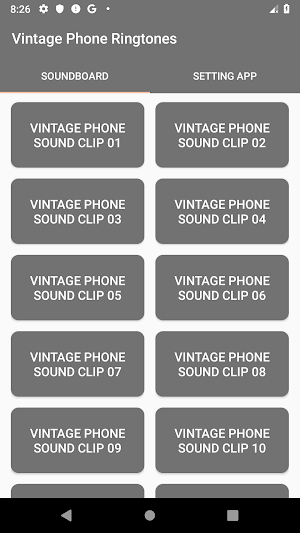 Vintage Phone Ringtone Collections ~ Sclip.app Screenshot 0