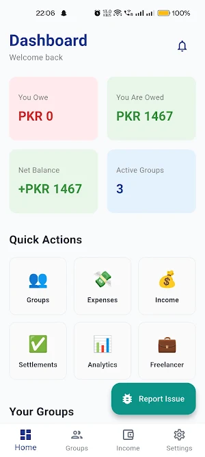Costally: Expense & Bill Split Screenshot 0