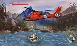 Helicopter Mission Rescue Sim Screenshot 3