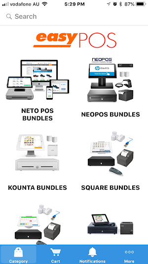 EasyPOS Australia Screenshot 1