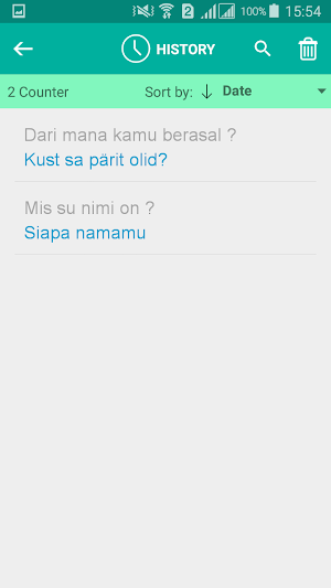 Estonian Indonesian Translator Screenshot 3