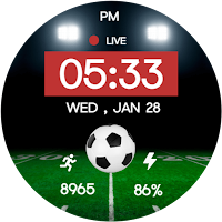 Football Live DigitalWatchFace