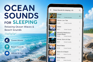 Ocean Sounds for sleeping Screenshot 1