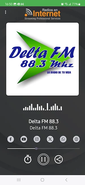 Delta FM 88.3 Screenshot 2